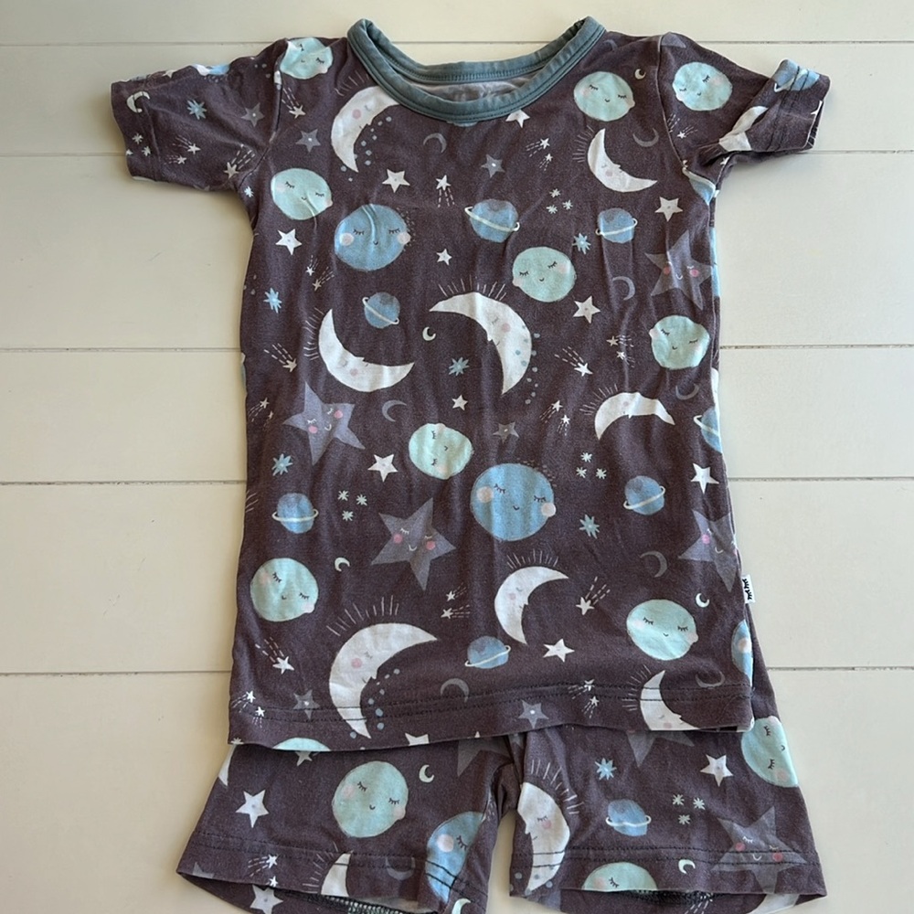 Little Sleepies To the Moon & Back Two-Piece Pajama Set